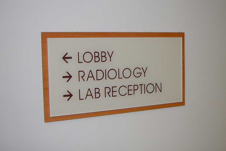 interior signs